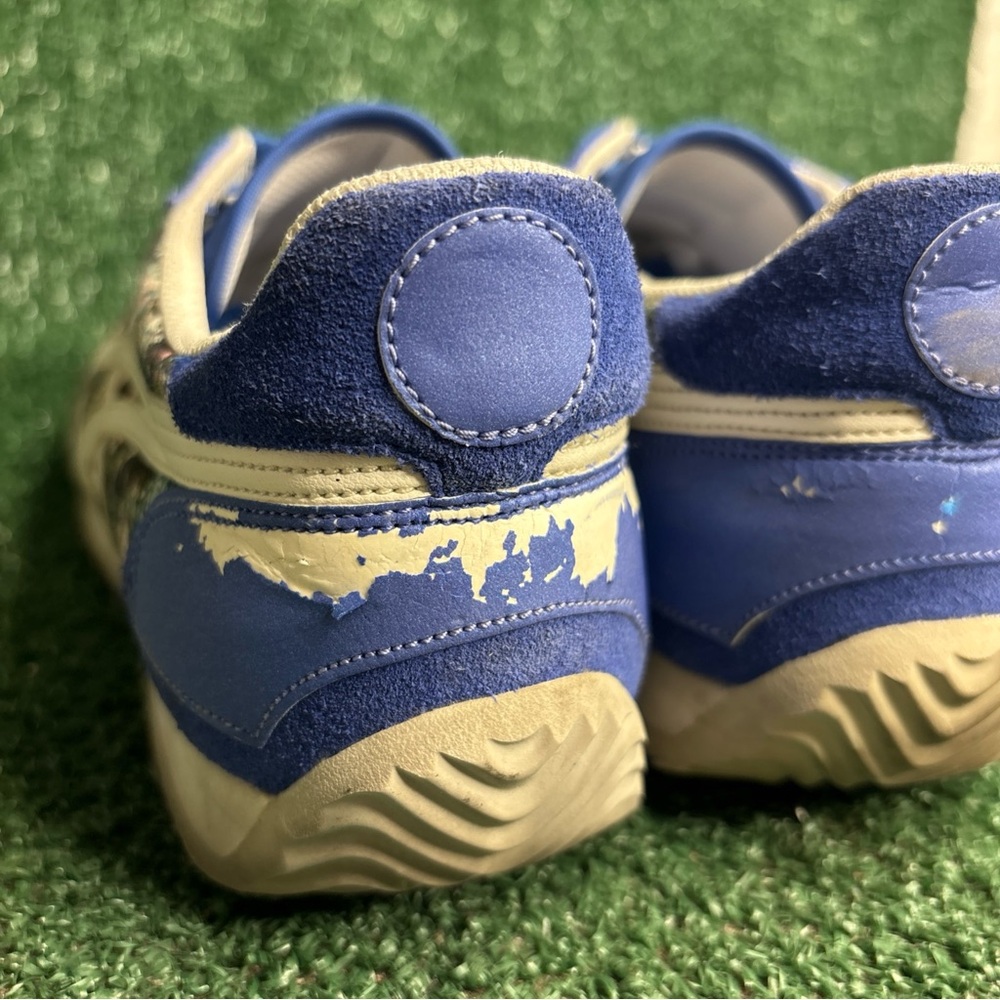 Nowartt X Onitsuka Tiger Limited Edition Floral Blue White Womens Size 9 (Men 8) - Picture 5 of 14